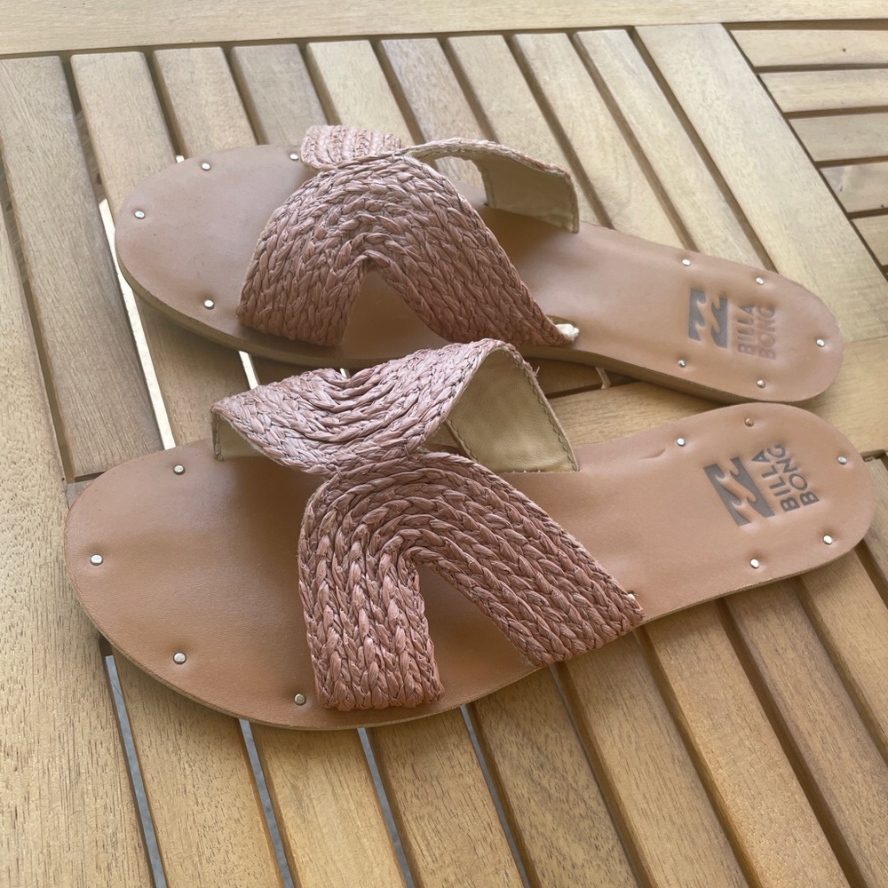 Billabong Light Pink Sandal 9 1/2 - Picture 7 of 8